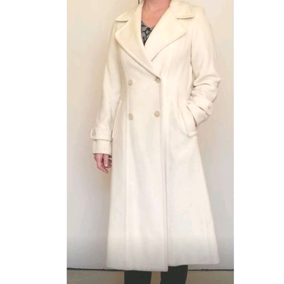 white wool coat uk